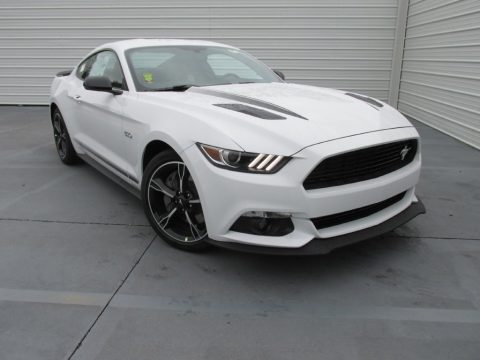 Oxford White Ford Mustang GT/CS California Special Coupe.  Click to enlarge.