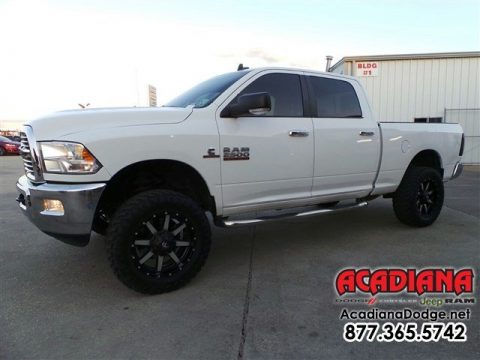 Bright White Ram 2500 SLT Crew Cab 4x4.  Click to enlarge.
