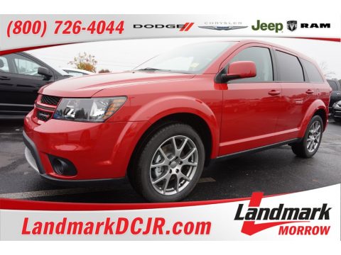 Redline 2 Coat Pearl Dodge Journey R/T.  Click to enlarge.