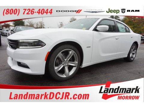 Bright White Dodge Charger R/T.  Click to enlarge.
