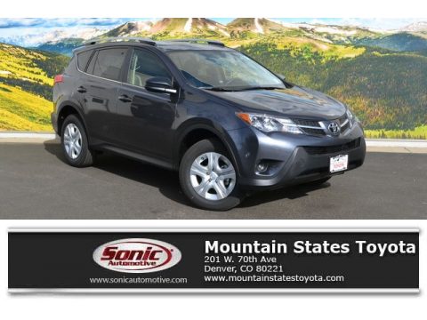 Magnetic Gray Metallic Toyota RAV4 LE. Click to enlarge. Magnetic Gray Metallic Toyota RAV4 LE. Click to enlarge.