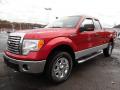 Front 3/4 View of 2010 Ford F150 XLT SuperCab 4x4 #7