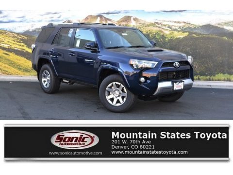 Nautical Blue Metallic Toyota 4Runner Trail Premium 4x4.  Click to enlarge.