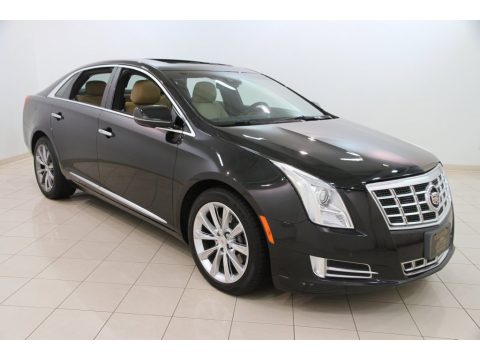 Black Diamond Tricoat Cadillac XTS Luxury FWD.  Click to enlarge.