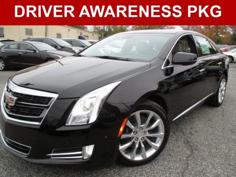 Stellar Black Metallic Cadillac XTS Luxury Sedan.  Click to enlarge.