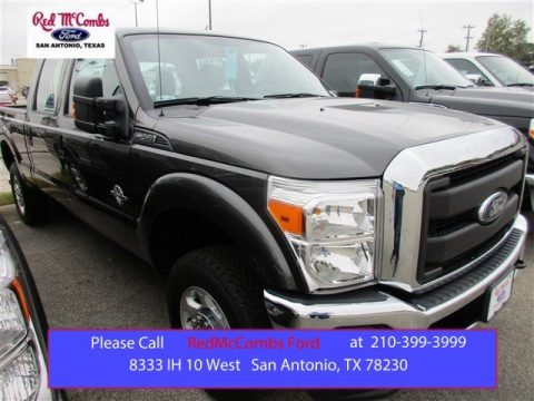 Magnetic Metallic Ford F250 Super Duty XL Crew Cab 4x4.  Click to enlarge.