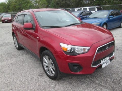 Rally Red Mitsubishi Outlander Sport ES.  Click to enlarge.