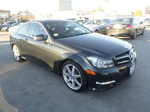Magnetite Black Metallic Mercedes-Benz C 350 4Matic Coupe.  Click to enlarge.