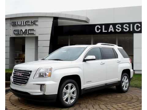 White Frost Tricoat GMC Terrain SLT.  Click to enlarge.