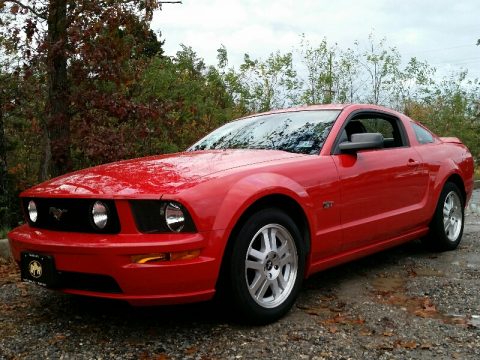 Torch Red Ford Mustang GT Premium Coupe.  Click to enlarge.