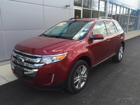 Ruby Red Ford Edge SEL.  Click to enlarge.