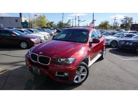 Vermilion Red Metallic BMW X6 xDrive35i.  Click to enlarge.