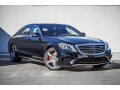 Front 3/4 View of 2016 Mercedes-Benz S 63 AMG 4Matic Sedan #12