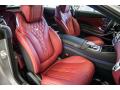  2016 Mercedes-Benz S designo Bengal Red/Black Interior #5
