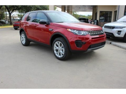 Firenze Red Metallic Land Rover Discovery Sport SE 4WD.  Click to enlarge.
