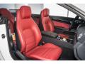 2016 Mercedes-Benz E Red/Black Interior #2