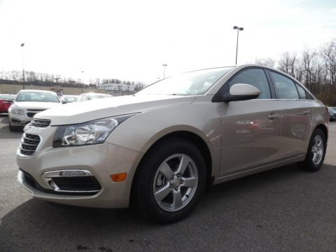 Champagne Silver Metallic Chevrolet Cruze Limited LT.  Click to enlarge.
