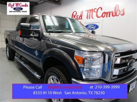 Magnetic Metallic Ford F350 Super Duty Lariat Crew Cab 4x4.  Click to enlarge.