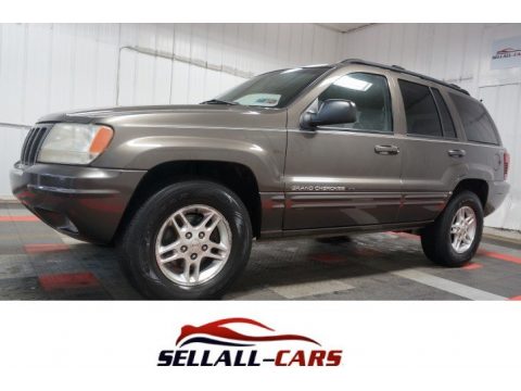 Taupe Frost Metallic Jeep Grand Cherokee Limited 4x4.  Click to enlarge.