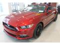 Front 3/4 View of 2016 Ford Mustang GT Premium Convertible #3
