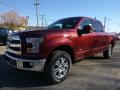 Front 3/4 View of 2016 Ford F150 Lariat SuperCrew 4x4 #6