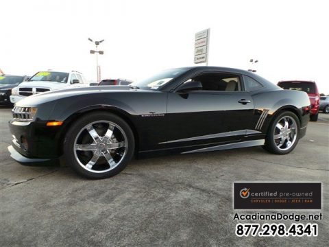 Black Chevrolet Camaro LS Coupe.  Click to enlarge.