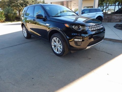 Santorini Black Metallic Land Rover Discovery Sport HSE 4WD.  Click to enlarge.