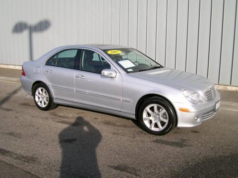 Iridium Silver Metallic Mercedes-Benz C 280 4Matic Luxury.  Click to enlarge.