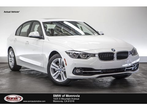 Alpine White BMW 3 Series 328i Sedan.  Click to enlarge.