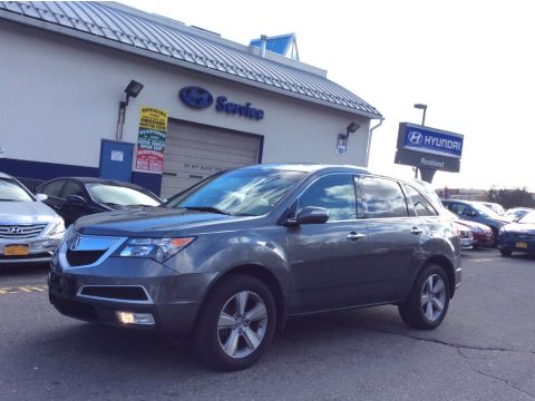 Grigio Metallic Acura MDX SH-AWD Technology.  Click to enlarge.