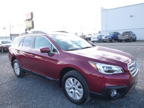 Venetian Red Pearl Subaru Outback 2.5i Premium.  Click to enlarge.