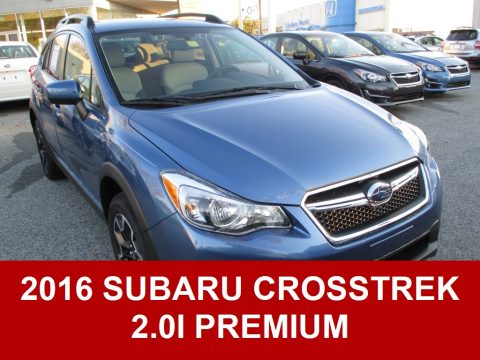 Quartz Blue Pearl Subaru Crosstrek 2.0i Premium.  Click to enlarge.