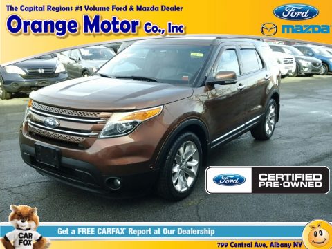 Cinnamon Metallic Ford Explorer Limited 4WD.  Click to enlarge.
