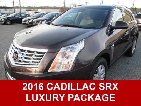 Cocoa Bronze Metallic Cadillac SRX Luxury.  Click to enlarge.