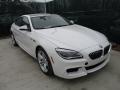 Front 3/4 View of 2016 BMW 6 Series 640i xDrive Gran Coupe #5