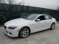 Front 3/4 View of 2016 BMW 6 Series 640i xDrive Gran Coupe #8