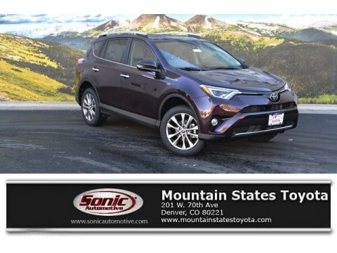 Black Currant Metallic Toyota RAV4 Limited AWD.  Click to enlarge.