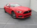 Front 3/4 View of 2016 Ford Mustang EcoBoost Premium Coupe #1