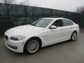 Front 3/4 View of 2013 BMW 5 Series 535i xDrive Sedan #8