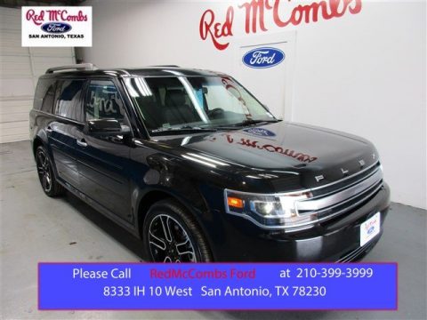 Tuxedo Black Metallic Ford Flex Limited.  Click to enlarge.
