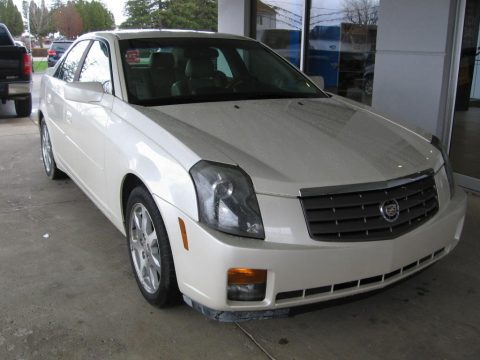 White Diamond Cadillac CTS Sedan.  Click to enlarge.