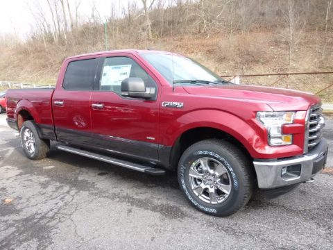 Ruby Red Ford F150 XLT SuperCrew 4x4.  Click to enlarge.