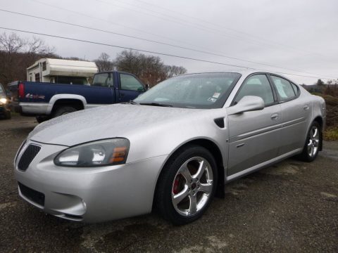 Liquid Silver Metallic Pontiac Grand Prix GXP Sedan.  Click to enlarge.