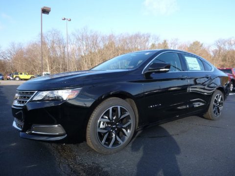 Black Chevrolet Impala LT.  Click to enlarge.