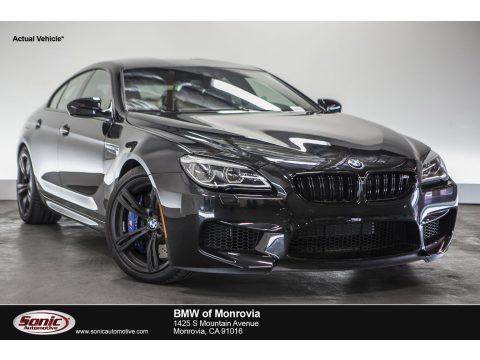 Black Sapphire Metallic BMW M6 Gran Coupe.  Click to enlarge.