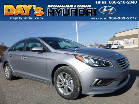 Shale Gray Metallic Hyundai Sonata SE.  Click to enlarge.