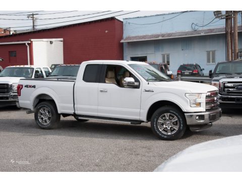 Oxford White Ford F150 Lariat SuperCab 4x4.  Click to enlarge.