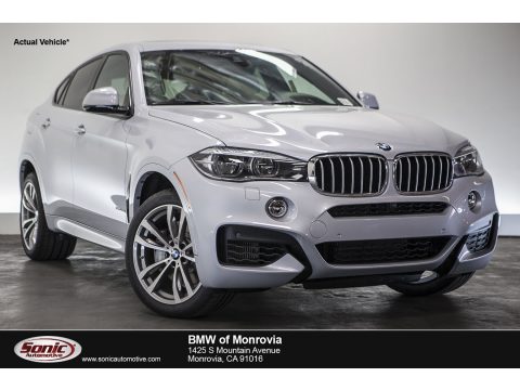 Pearl Silver Metallic BMW X6 xDrive50i.  Click to enlarge.