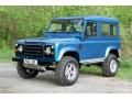 Front 3/4 View of 1988 Land Rover Defender 90 Hardtop #1