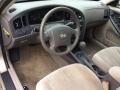  2006 Hyundai Elantra Beige Interior #9